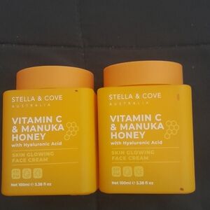 Stella & Cove Vitamin C With Manuka Honey & Hyaluronic Acid Face Cream 3.38 oz